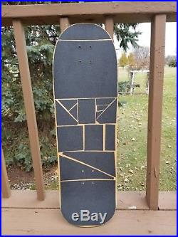 Vintage skateboard deck NOS Z-flex Z-pig early 90's double drill old school OG