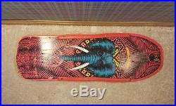 Vintage skateboard deck Powell Peralta Mike Vallely HOT PINK! OG 80's old school