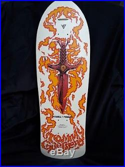 Vintage skateboard deck (old new stock) Powell Peralta Tommy Guerrero White