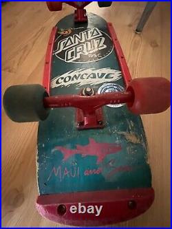Vintage skateboard santa cruz
