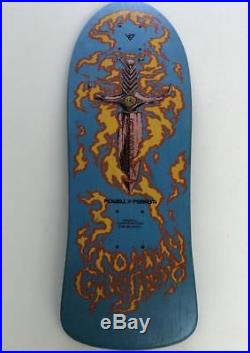 Vintage skateboard table Powell Peralta Tommy Guerrero Blue Blue very limited