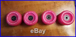 Vintage skateboard wheels NOS Powell Peralta Crossbones Pink OG 80's old school