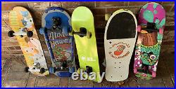 Vintage skateboards. 6 total- will sell them individual- aloha hawaii is sold