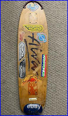 Vintage tony alva skateboard 70s Mad Dog Logan Earth Ski Dog Town