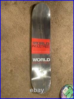 Vintage world industries deck, mint condition still in factory plastic wrap