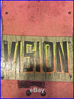 Vision Gator Mark Rogowski Vintage Skateboard Original Independent Trucks