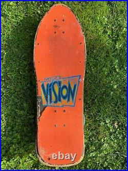 Vision Gator OG 1980s Vintage Skateboard Deck Complete, shredders