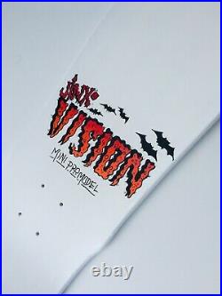 Vision Jinx 80s Old school 1987 Marty Jimenez Reissue Skateboard Mini 9.5 Pro