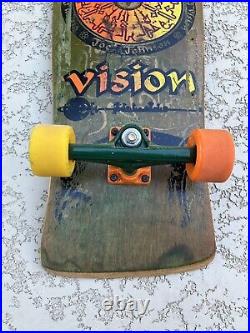 Vision Joe Johnson hieroglyphics OG skateboard Gullwing HPG Slime Balls