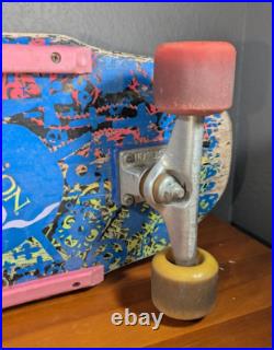 Vision John A. Grigley 80's Skateboard Deck The Girgley Skull Vision Skateboard