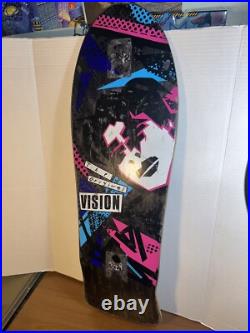 Vision Mark Gonzales Skateboard GONZ 1986 Vintage REISSUE REPOP Deck Blue OG Vision Mark Gonzales Skateboard GONZ 1986 Vintage REISSUE REPOP Deck Blue OG