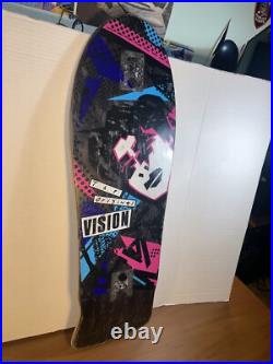 Vision Mark Gonzales Skateboard GONZ 1986 Vintage REISSUE REPOP Deck Blue OG Vision Mark Gonzales Skateboard GONZ 1986 Vintage REISSUE REPOP Deck Blue OG