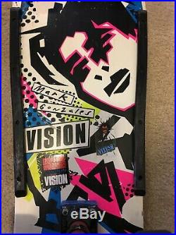 Vision Mark Gonzales Vintage Skateboard Original Amazing Condition
