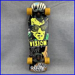 Vision Psycho Stick Skateboard 28 Vintage Original 80s with 1970s Turbo Trucks