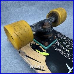 Vision Psycho Stick Skateboard 28 Vintage Original 80s with 1970s Turbo Trucks