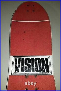 Vision Skateboard 1986 Skull Deck Independent Truck Co Kryptonics Wheels Punk