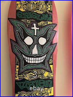 Vision Skateboard Deck 1988 Og Nos