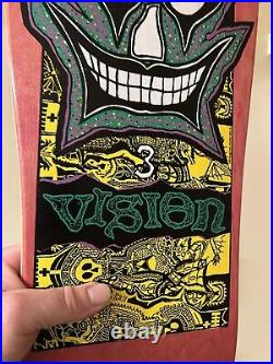 Vision Skateboard Deck 1988 Og Nos