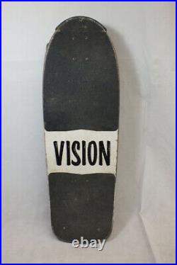 Vtg1980s Vision Shredder 10 Concave Skateboard Deck Black Shredders Independent