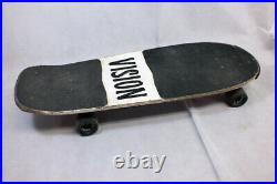 Vtg1980s Vision Shredder 10 Concave Skateboard Deck Black Shredders Independent