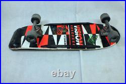 Vtg1980s Vision Shredder 10 Concave Skateboard Deck Black Shredders Independent