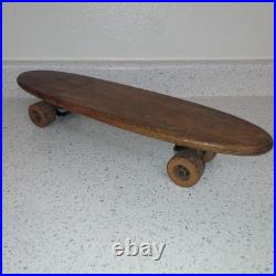 Vtg 1950s-1960s Ward's Hawthorne Skateboard Wheels Complete Clay Wheels HTF GUC