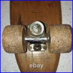 Vtg 1950s-1960s Ward's Hawthorne Skateboard Wheels Complete Clay Wheels HTF GUC