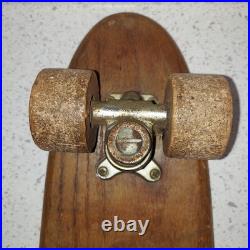 Vtg 1950s-1960s Ward's Hawthorne Skateboard Wheels Complete Clay Wheels HTF GUC