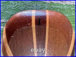 Vtg 1960s Hobie Super Surfer Skateboard Deck Vita Pakt Wood Navy USS Spear Award