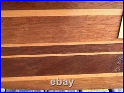 Vtg 1960s Hobie Super Surfer Skateboard Deck Vita Pakt Wood Navy USS Spear Award