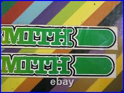 Vtg 1970s Gordon and Smith G&S original deck skateboard sticker pair