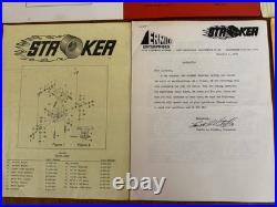 Vtg 1970s Skateboard Dealer Advertisements RARE Ermico Stroker Hobie Skatebrake