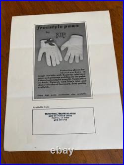 Vtg 1970s Skateboard Dealer Advertisements RARE Ermico Stroker Hobie Skatebrake
