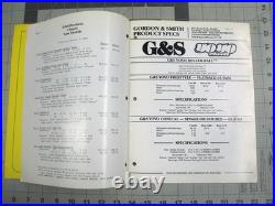 Vtg 1970s skateboard ephemera Gordon and Smith G&S catalog 1980 Saladino +