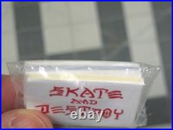 Vtg 1980s Thrasher Magazine sealed skateboard sticker pack 25 Skate Destroy sm