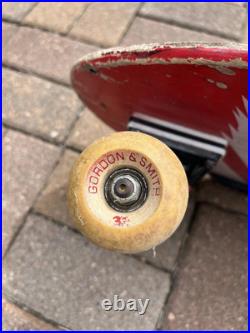 Vtg 1984 Santa Cruz Duane Peters Skateboard Tracker SXTRACK Trucks G&S Wheels Vtg 1984 Santa Cruz Duane Peters Skateboard Tracker SXTRACK Trucks G&S Wheels