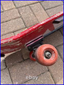 Vtg 1984 Santa Cruz Duane Peters Skateboard Tracker SXTRACK Trucks G&S Wheels Vtg 1984 Santa Cruz Duane Peters Skateboard Tracker SXTRACK Trucks G&S Wheels