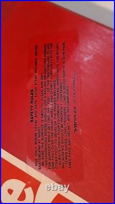 Vtg 1987 Coca Cola Variflex Max Headroom Catch The Wave Skateboard Ex Cond