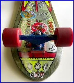 Vtg 1988 VISION SHREDDER 3 Skateboard Deck COMPLETE w\ Trucks Wheels 80s OG EX+