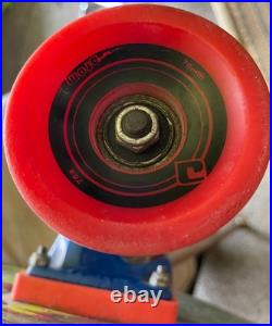 Vtg 1988 VISION SHREDDER 3 Skateboard Deck COMPLETE w\ Trucks Wheels 80s OG EX+
