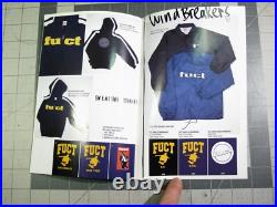 Vtg 1990s Fuct Skateboard Clothing catalog Streetwear 1990s v5