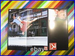 Vtg 1990s Hook-Ups Skateboards Clothing foldout catalog Shoes Ming Tran