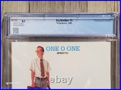 Vtg 1993 Big Brother Skateboarding Magazine Issue #5 Graded CGC 8 Low Pop Of 1