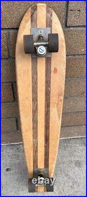 Vtg 60's Aerflyte Roller Derby Wool Inlay Clay Wheel Early Skateboard 30 Long Vtg 60's Aerflyte Roller Derby Wool Inlay Clay Wheel Early Skateboard 30 Long