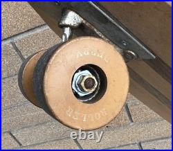 Vtg 60's Aerflyte Roller Derby Wool Inlay Clay Wheel Early Skateboard 30 Long Vtg 60's Aerflyte Roller Derby Wool Inlay Clay Wheel Early Skateboard 30 Long