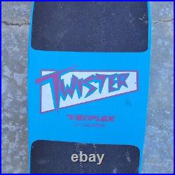 Vtg 80s Variflex Skateboard Twister Old School Skate W Trucks & Wheels 90s