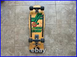 Vtg OG 80's Santa Cruz Skateboards Special Edition 5 Ply Skateboard Indy Stage 3