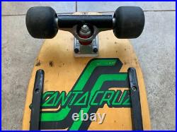 Vtg OG 80's Santa Cruz Skateboards Special Edition 5 Ply Skateboard Indy Stage 3