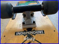 Vtg OG 80's Santa Cruz Skateboards Special Edition 5 Ply Skateboard Indy Stage 3