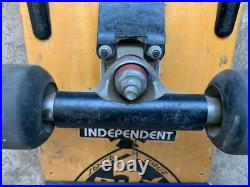 Vtg OG 80's Santa Cruz Skateboards Special Edition 5 Ply Skateboard Indy Stage 3 Vtg OG 80's Santa Cruz Skateboards Special Edition 5 Ply Skateboard Indy Stage 3